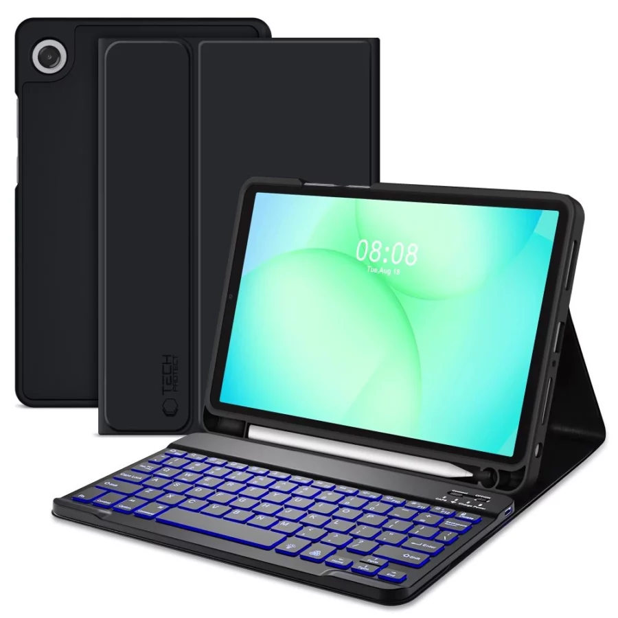 Etui Tech-Protect SC Pen na Samsung Galaxy Tab A9+ / A11+ Plus 11.0 X210 / X215 / X216 / X230 / X235 / X236 - czarne