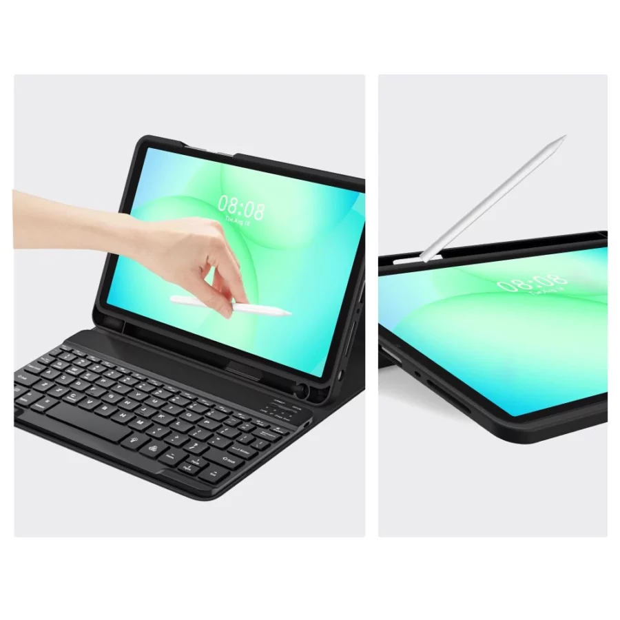 Etui Tech-Protect SC Pen na Samsung Galaxy Tab A9+ / A11+ Plus 11.0 X210 / X215 / X216 / X230 / X235 / X236 - czarne
