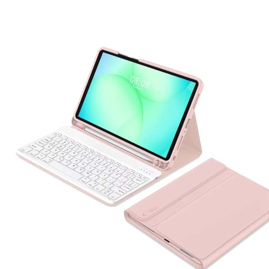 Etui Tech-Protect SC Pen na Samsung Galaxy Tab A9+ / A11+ Plus 11.0 X210 / X215 / X216 / X230 / X235 / X236 - różowe