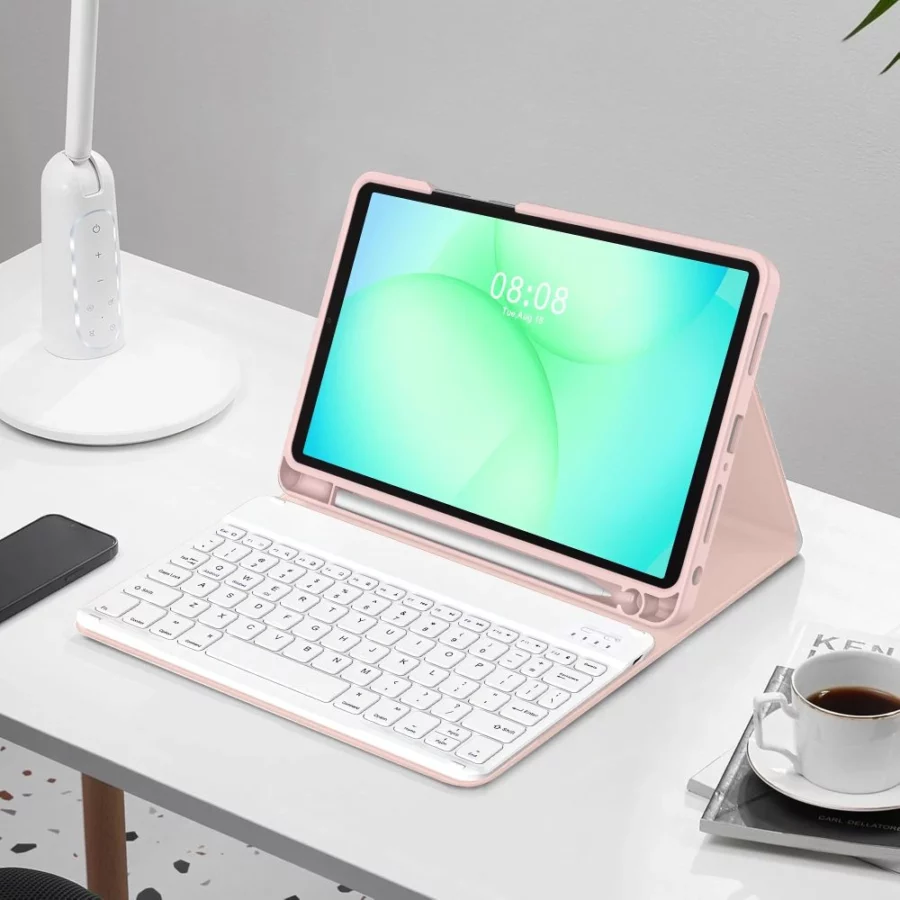 Etui Tech-Protect SC Pen na Samsung Galaxy Tab A9+ / A11+ Plus 11.0 X210 / X215 / X216 / X230 / X235 / X236 - różowe