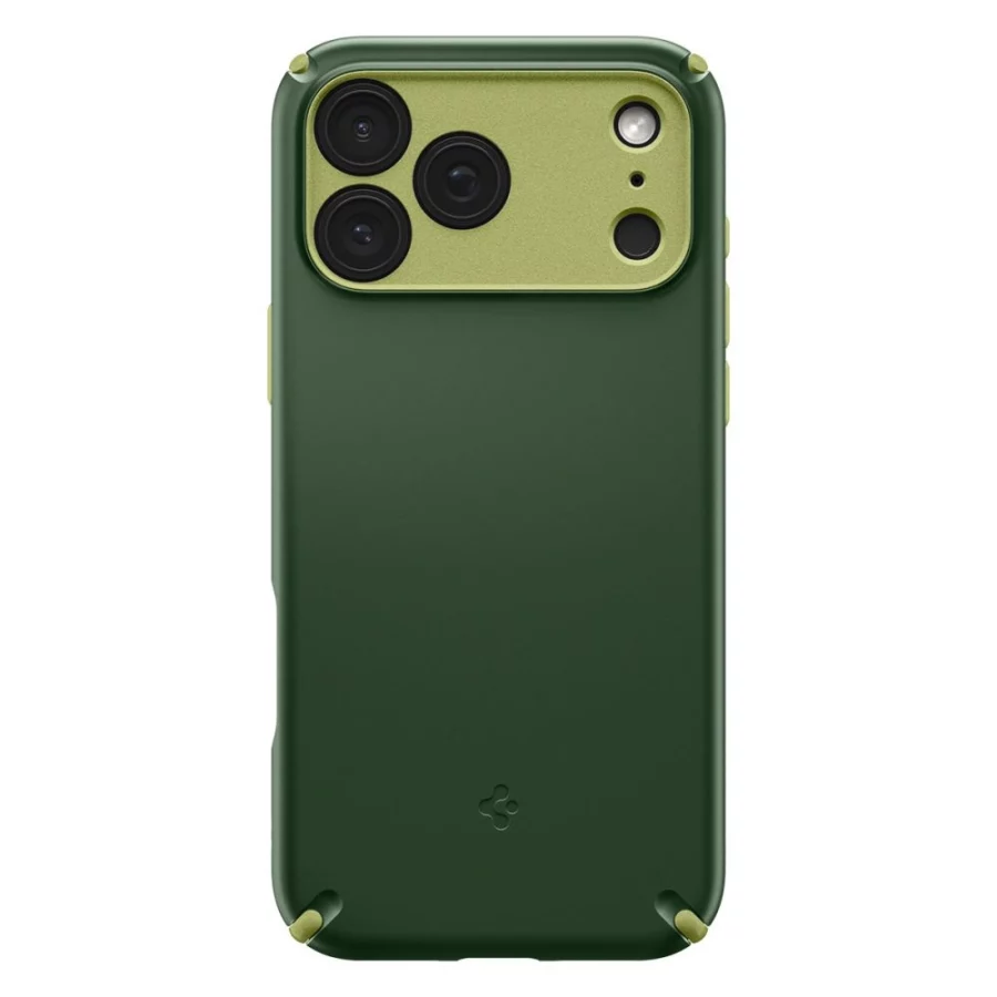 Etui Spigen Nano Pop Hybrid MagSafe na iPhone 17 Pro - zielone