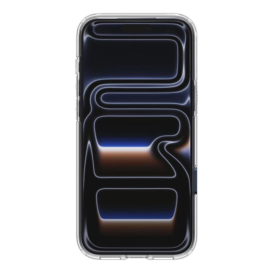 Etui Spigen Ultra Hybrid MagSafe na iPhone 17 Pro - przezroczysto-granatowe