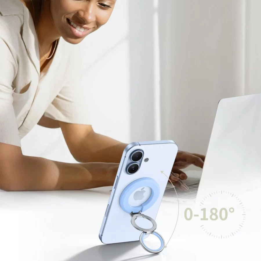 Uchwyt Tech-Protect MMR500 MagSafe na telefon - niebieski
