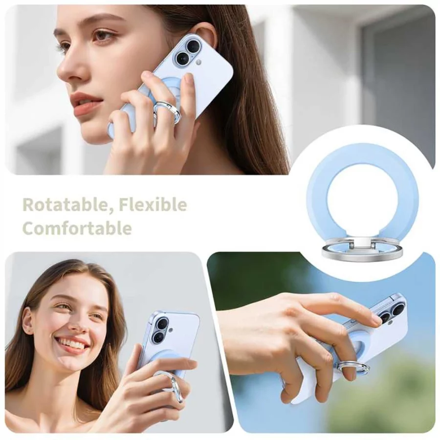 Uchwyt Tech-Protect MMR500 MagSafe na telefon - niebieski