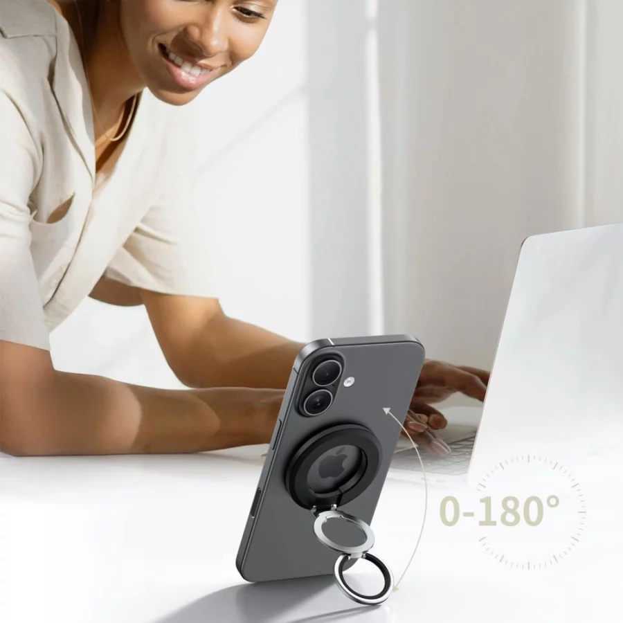Uchwyt Tech-Protect MMR500 MagSafe na telefon - czarny