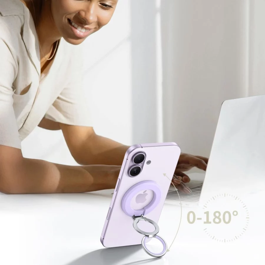 Uchwyt Tech-Protect MMR500 MagSafe na telefon - fioletowy