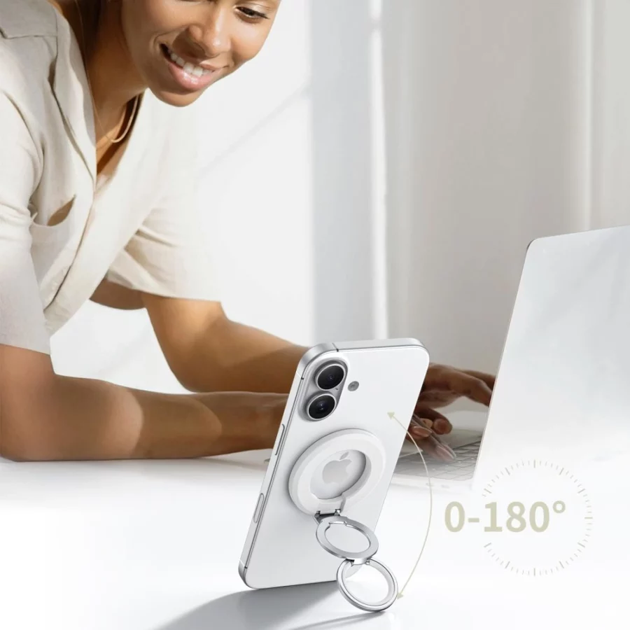 Uchwyt Tech-Protect MMR500 MagSafe na telefon - biały