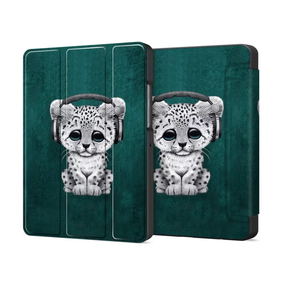 Etui TechProtect SmartCase na Samsung Galaxy Tab A9+ / A11+ Plus 11.0 X210 / X215 / X216 / X230 / X235 / X236 - zielone