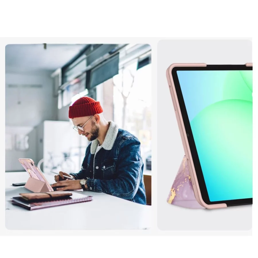 Etui TechProtect SmartCase na Samsung Galaxy Tab A9+ / A11+ Plus 11.0 X210 / X215 / X216 / X230 / X235 / X236 - wielokolorowe