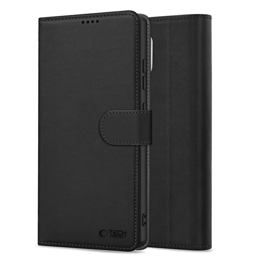 Etui Tech-Protect Wallet na Xiaomi Poco F8 Ultra - czarne