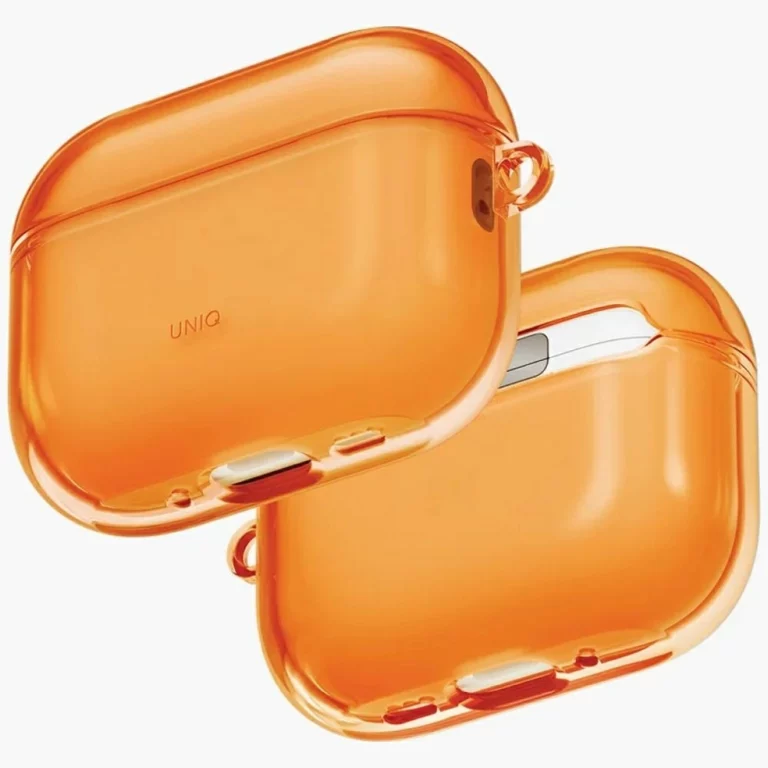 Etui UNIQ Glase na AirPods Pro 3 - pomarańczowe