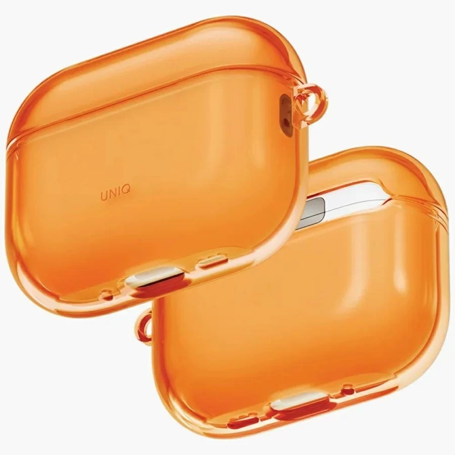 Etui UNIQ Glase na AirPods Pro 3 - pomarańczowe