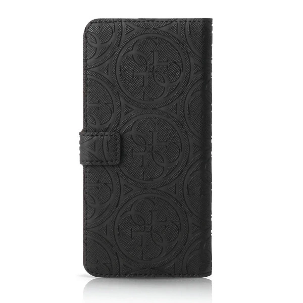 Etui Guess 4G Heritage Book Universal L 4.6" - 5.2" - czarne