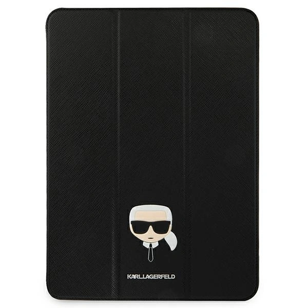 Etui Karl Lagerfeld Saffiano Karl Head Book Cover na iPad Pro 11" - czarne