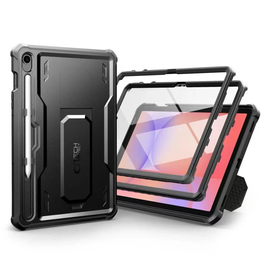 Etui Tech-Protect Kevlar Pro na Samsung Galaxy Tab S9 - czarne