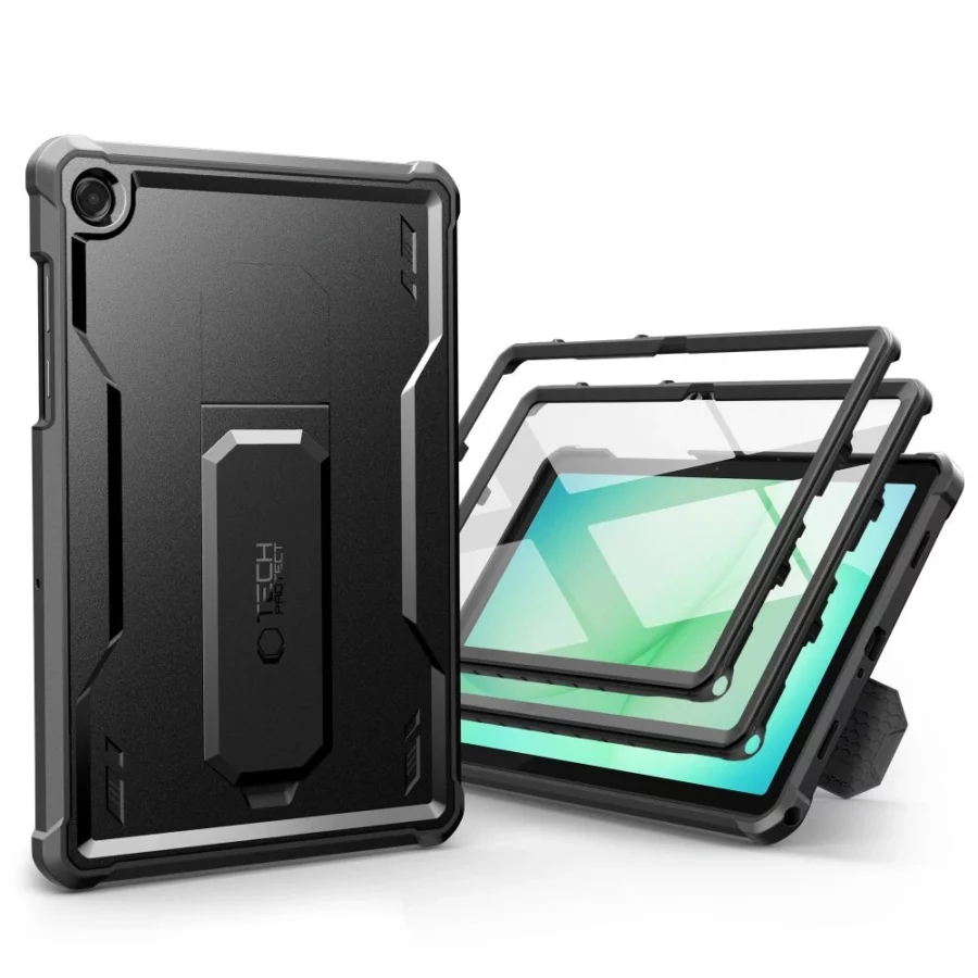 Etui Tech-Protect Kevlar Pro na Samsung Galaxy Tab A9+ / A11+ - czarne