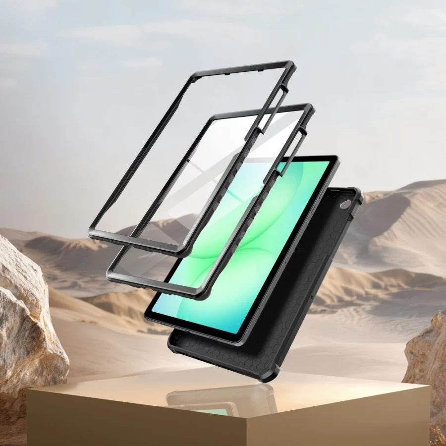 Etui Tech-Protect Kevlar Pro na Samsung Galaxy Tab A9+ / A11+ - czarne