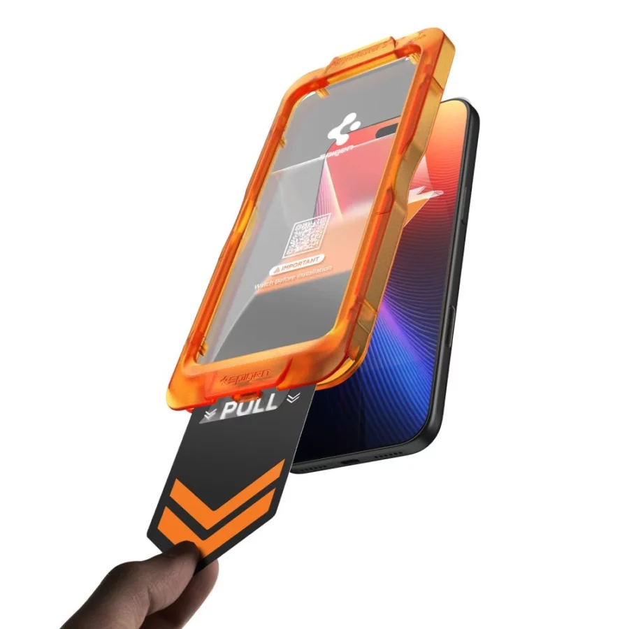 Szkło hartowane Spigen Glas.tR AlignMaster Slim 3-Pack na iPhone 17 Pro