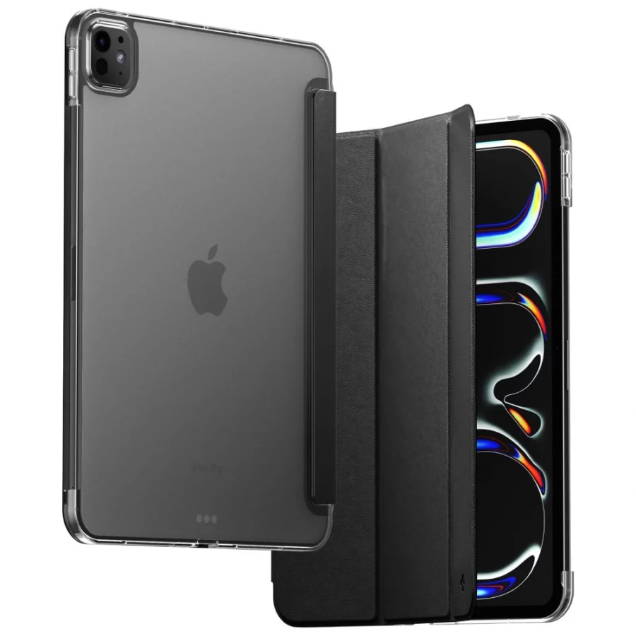 Etui Spigen Liquid Air Folio na iPad Pro 11” (2024) iPad Pro 11” (2025) - czarne