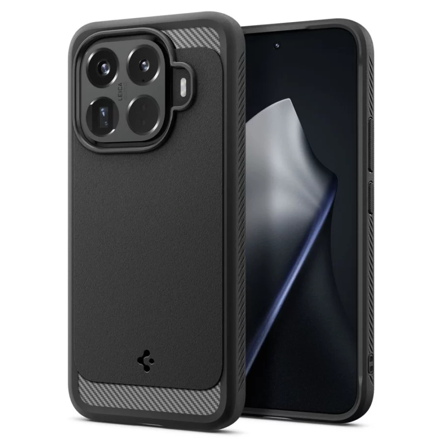 Etui Spigen Rugged Armor na Xiaomi 15T Pro - czarne