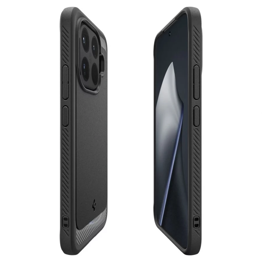 Etui Spigen Rugged Armor na Xiaomi 15T Pro - czarne