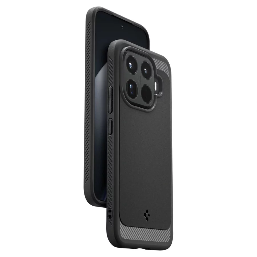 Etui Spigen Rugged Armor na Xiaomi 15T Pro - czarne