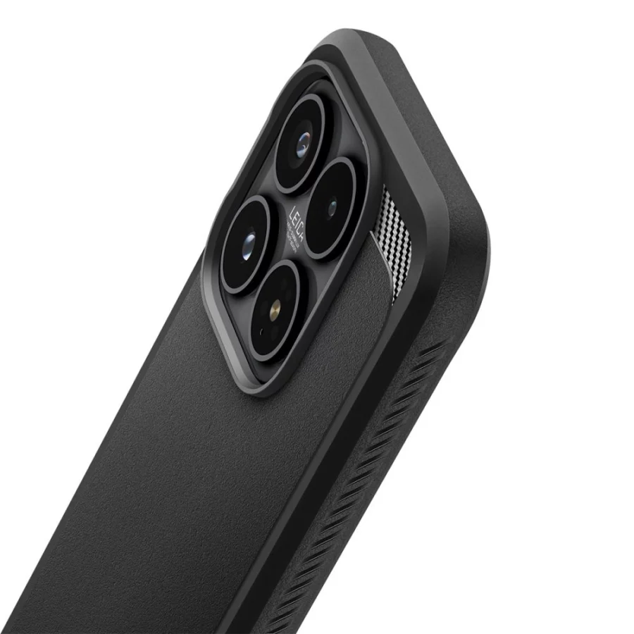 Etui Spigen Rugged Armor na Xiaomi 17 - czarne