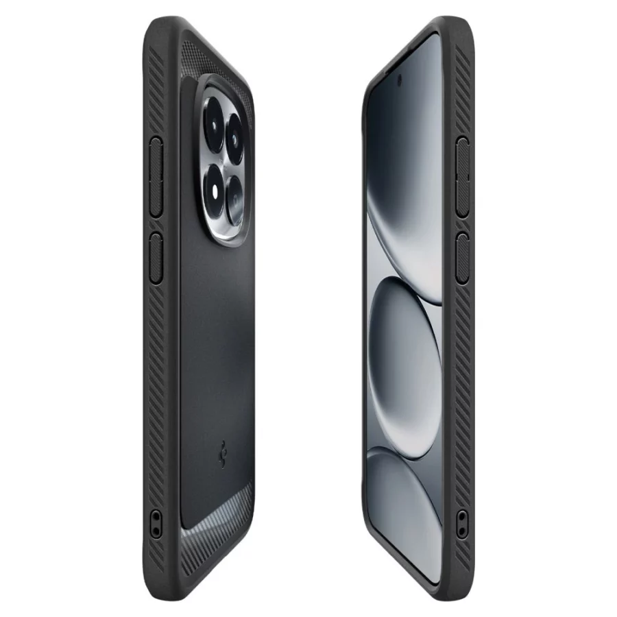 Etui Spigen Rugged Armor na Xiaomi Redmi Note 15 Pro 5G - czarne