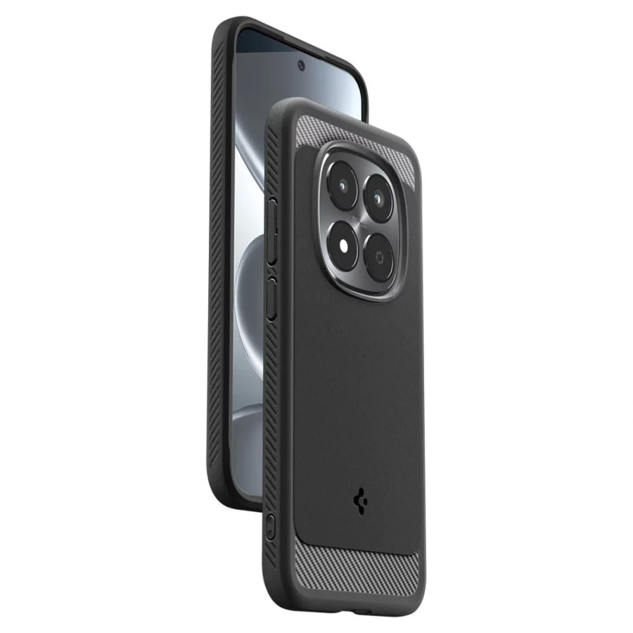Etui Spigen Rugged Armor na Xiaomi Redmi Note 15 Pro 5G - czarne