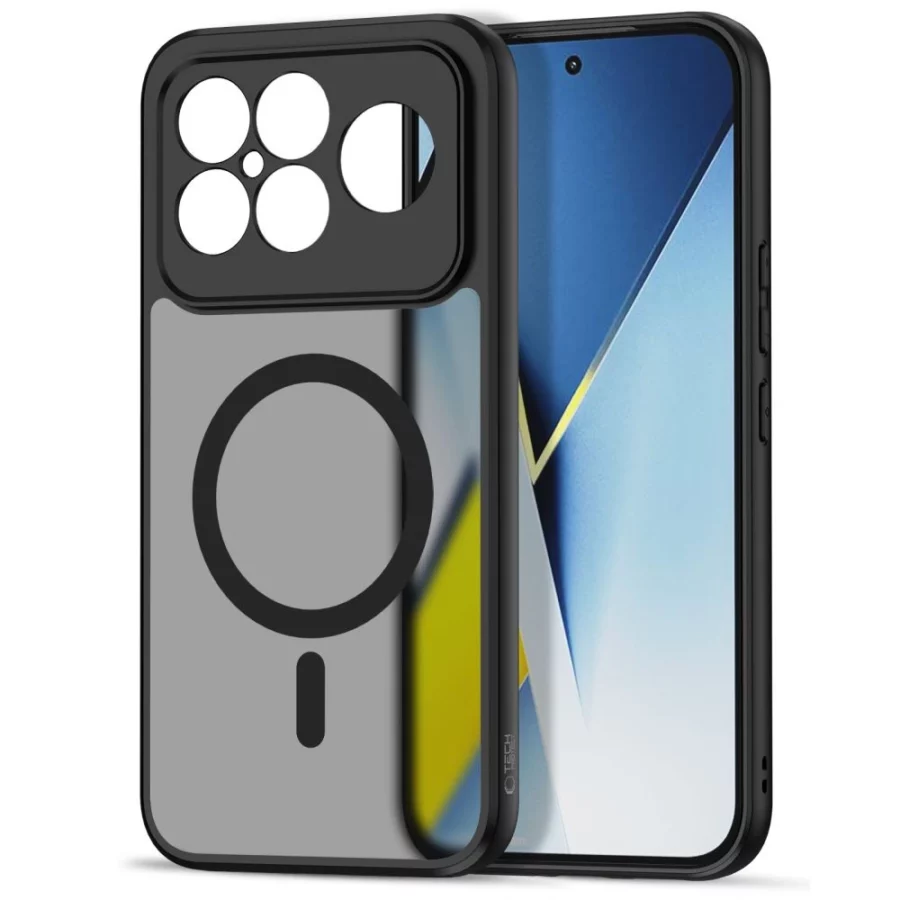 Etui Tech-Protect MagMat MagSafe na Xiaomi Poco F8 Ultra - czarne