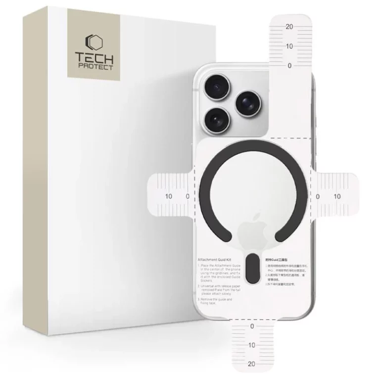 Pierścień magnetyczny MagSafe Tech-Protect MMP-200 na telefon - czarny
