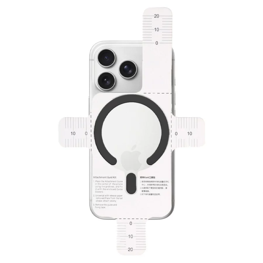 Pierścień magnetyczny MagSafe Tech-Protect MMP-200 na telefon - czarny