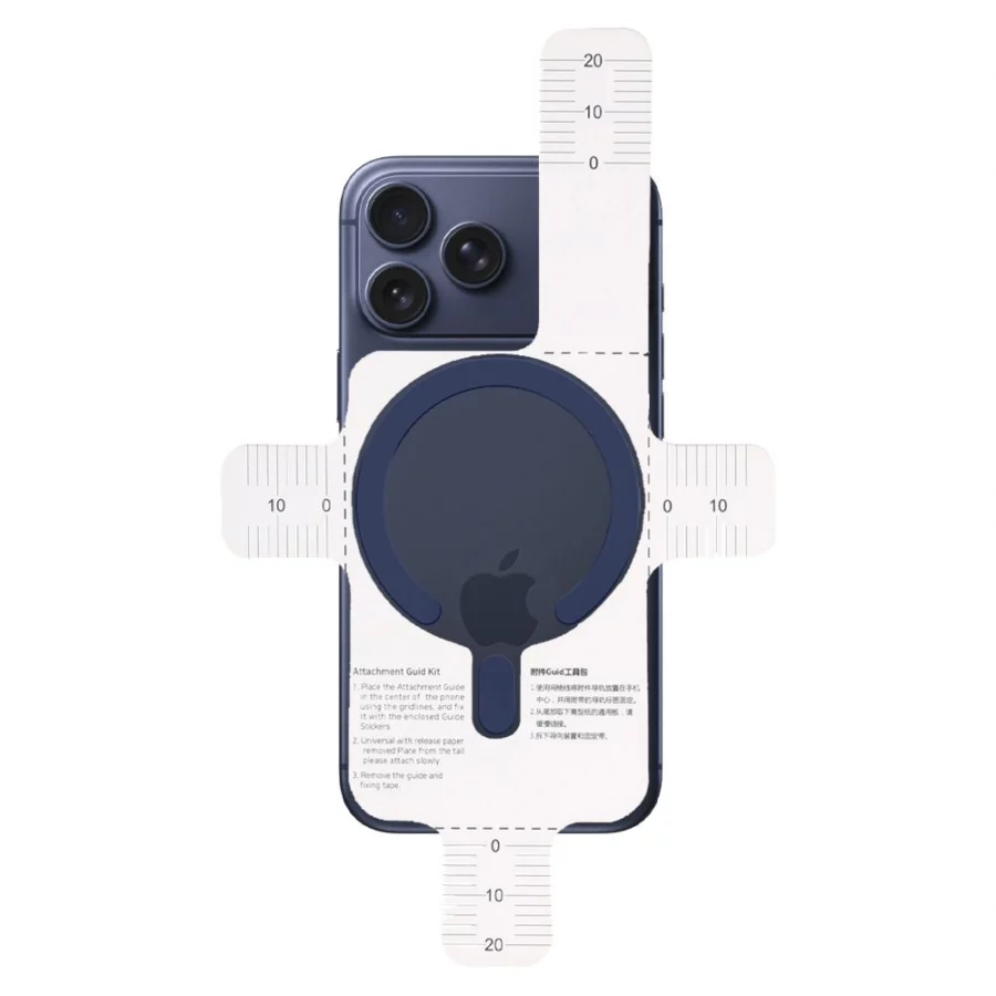 Pierścień magnetyczny MagSafe Tech-Protect MMP-200 na telefon - granatowy