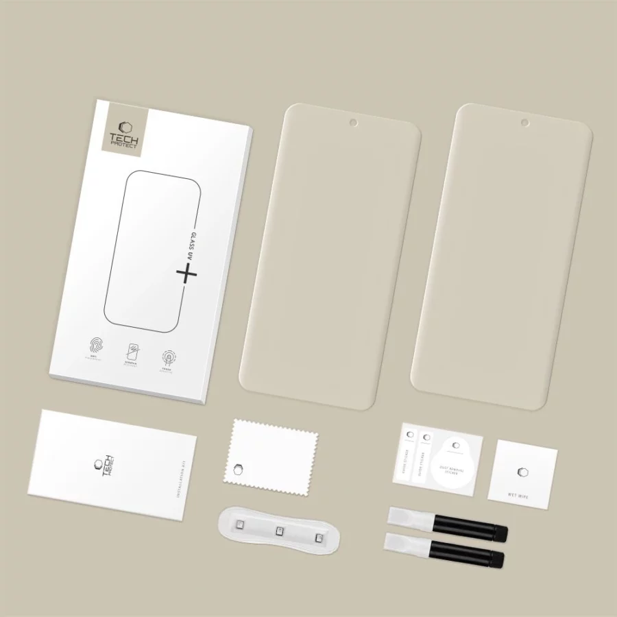Szkło hartowane Tech-Protect Glass UV+ 2-Pack na Xiaomi Redmi Note 15 Pro+ 5G