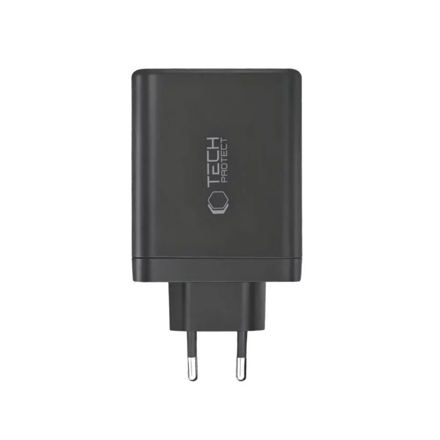 Ładowarka sieciowa Tech-Protect NC120W-GAN 4-Porty 120W - czarna