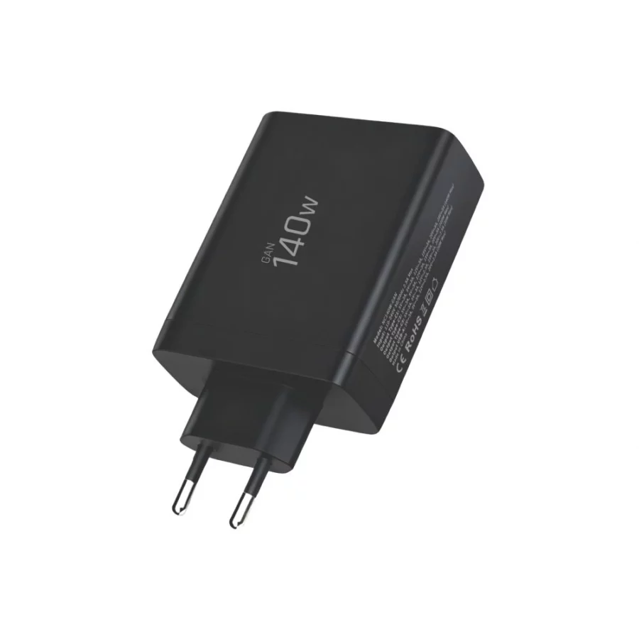 Ładowarka sieciowa Tech-Protect NC140W-GAN 4-Porty 140W - czarna