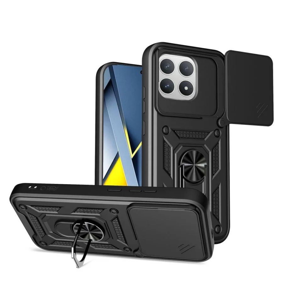 Etui Tech-Protect CamShield Pro na Xiaomi Poco F8 - czarne