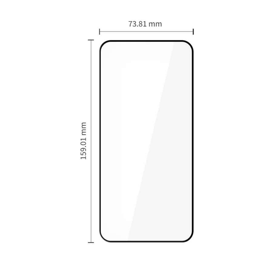 Szkło hartowane Tech-Protect Glass Fit+ 2-Pack na Xiaomi Redmi Note 15 Pro 5G - czarne
