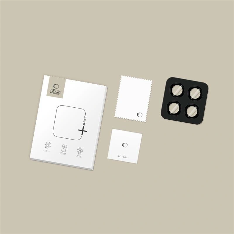 Osłona aparatu Tech-Protect Camring Fit+ na Xiaomi Redmi Note 15 Pro 5G / 15 Pro+ - czarna