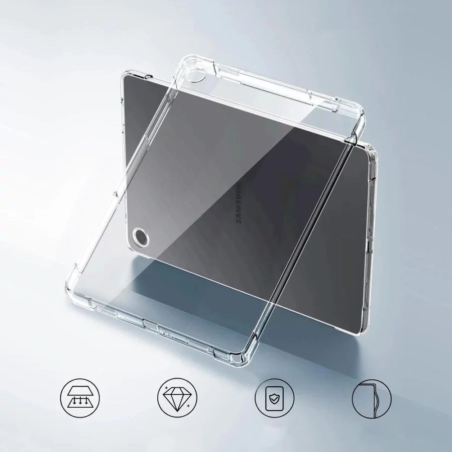 Etui Tech-Protect FlexAir na Samsung Galaxy Tab A9+ / A11+ - przezroczyste