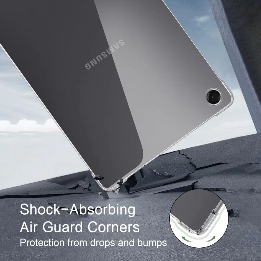 Etui Tech-Protect FlexAir na Samsung Galaxy Tab A9 / A11 - przezroczyste