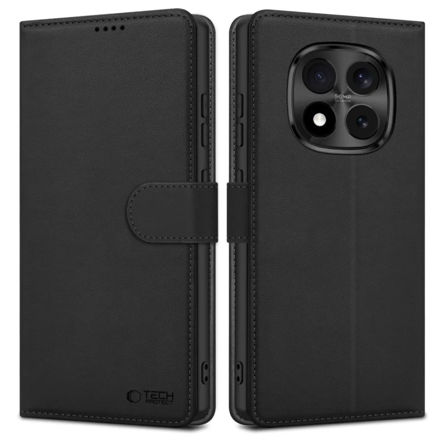 Etui Tech-Protect Wallet na Xiaomi Redmi Note 15 Pro 5G - czarne