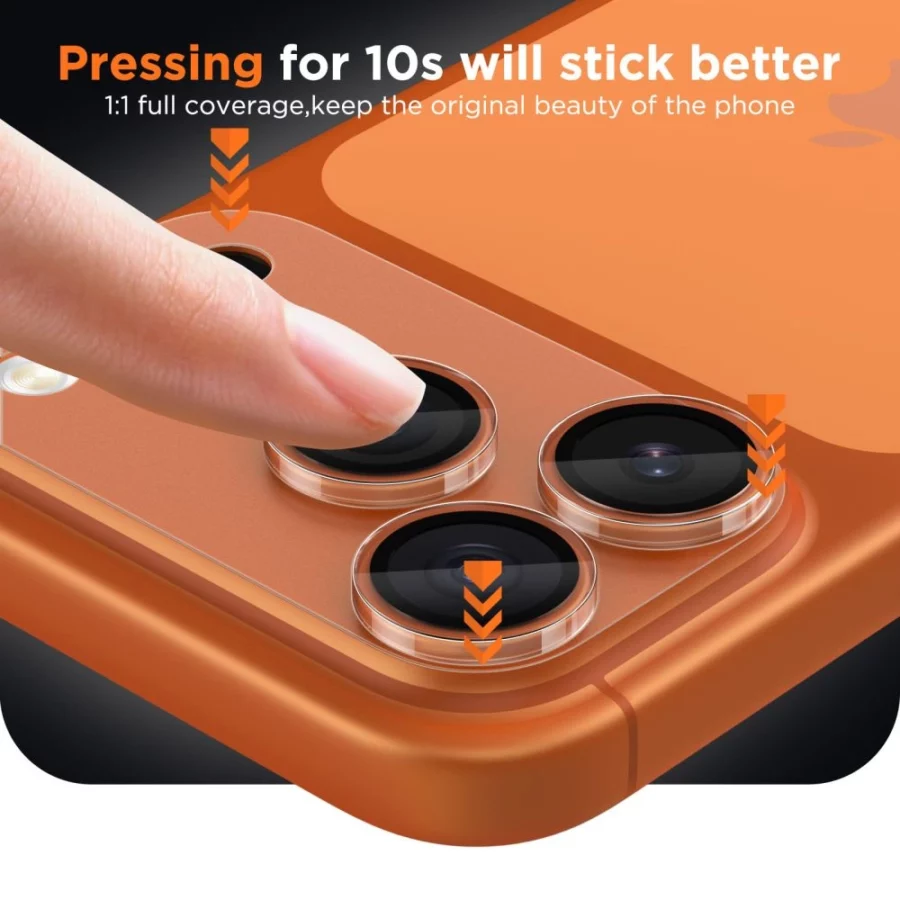 Osłona aparatu Tech-Protect Camfull Fit+ na iPhone 17 Pro Max