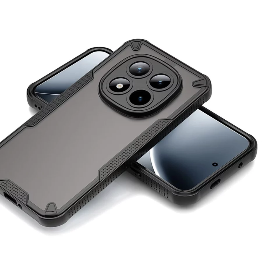 Etui Tech-Protect Rugged Shield na Xiaomi Poco M8 Pro / Xiaomi Redmi Note 15 Pro+ 5G - czarne