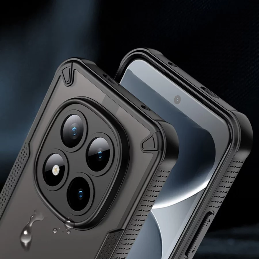 Etui Tech-Protect Rugged Shield na Xiaomi Poco M8 Pro / Xiaomi Redmi Note 15 Pro+ 5G - czarne