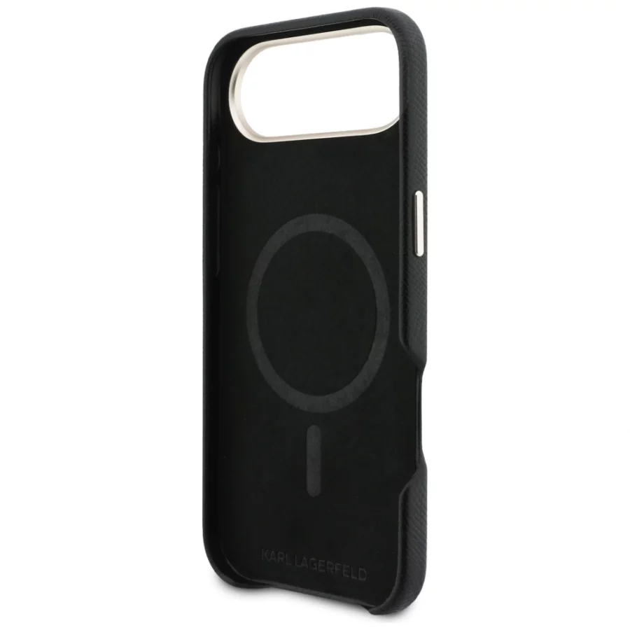 Etui Karl Lagerfeld Karl Head Logo MagSafe na iPhone Air - czarne