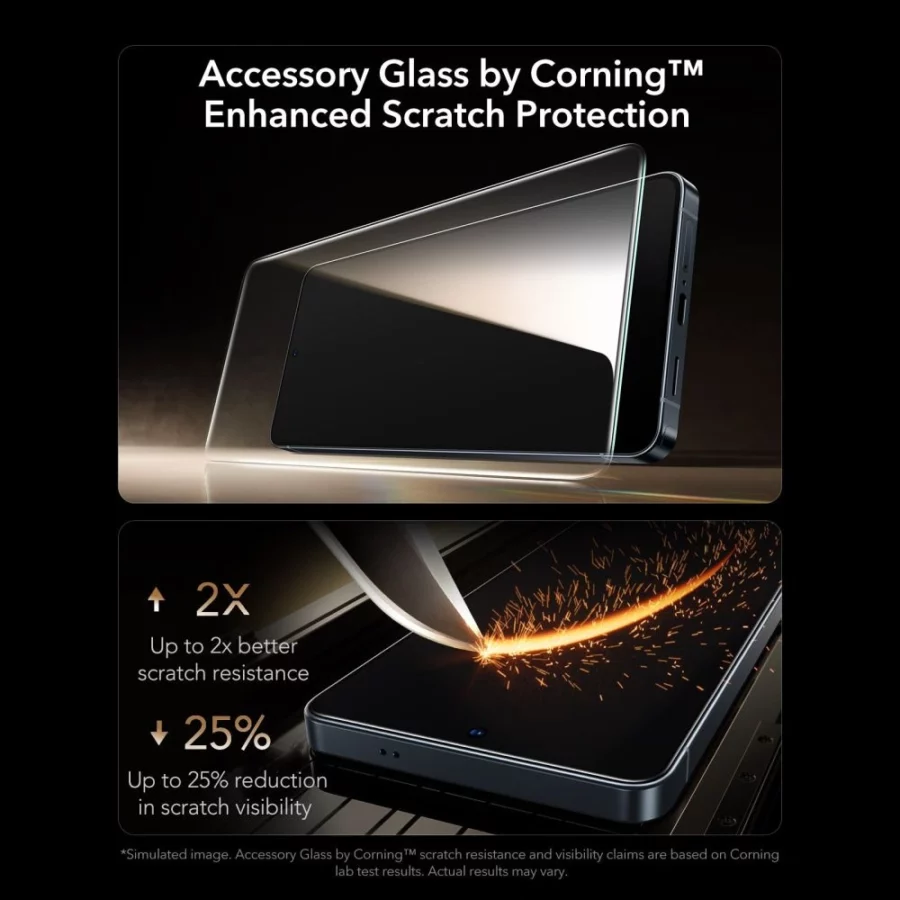 Szkło hartowane ESR UltraFit Armorite Pro Tempered Glass na Samsung Galaxy S26 Ultra