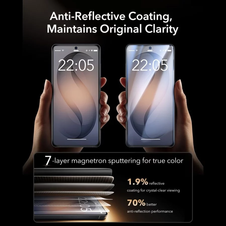 Szkło hartowane ESR UltraFit Armorite Pro Tempered Glass na Samsung Galaxy S26 Ultra