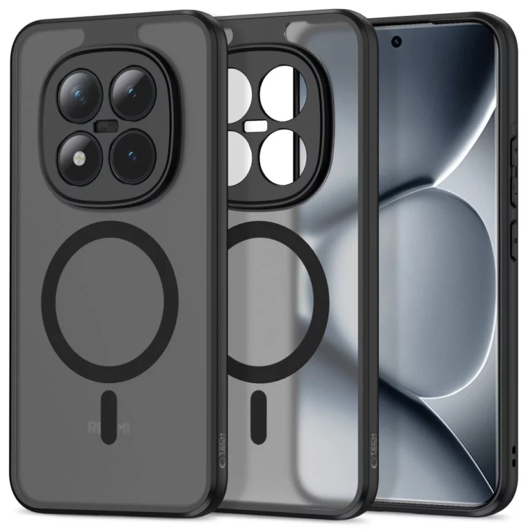Etui Tech-Protect MagMat MagSafe na Xiaomi Poco M8 Pro / Redmi Note 15 Pro+ 5G - czarne