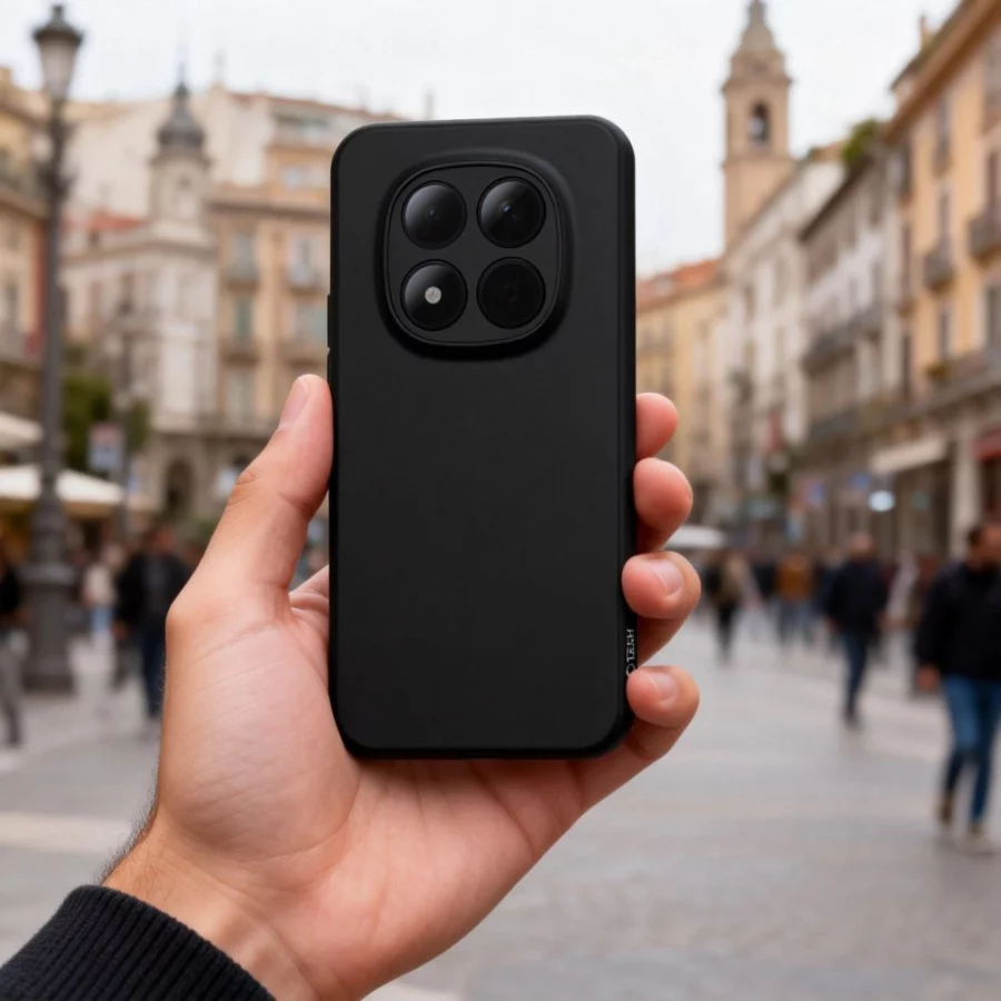 Etui Tech-Protect Icon na Xiaomi Redmi Note 15 Pro 5G - czarne